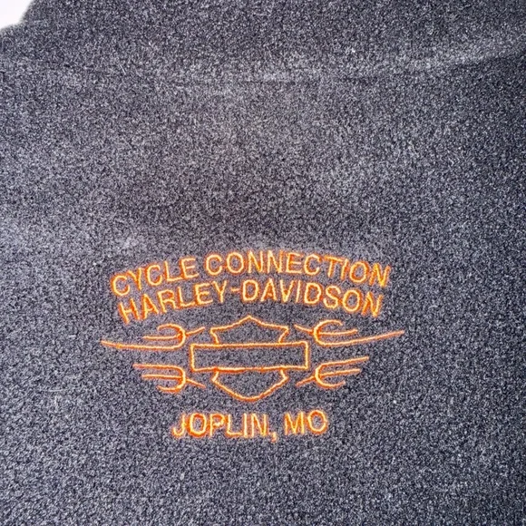 Harley-Davidson Black Fleece with Orange Trim - Picture 5 of 5